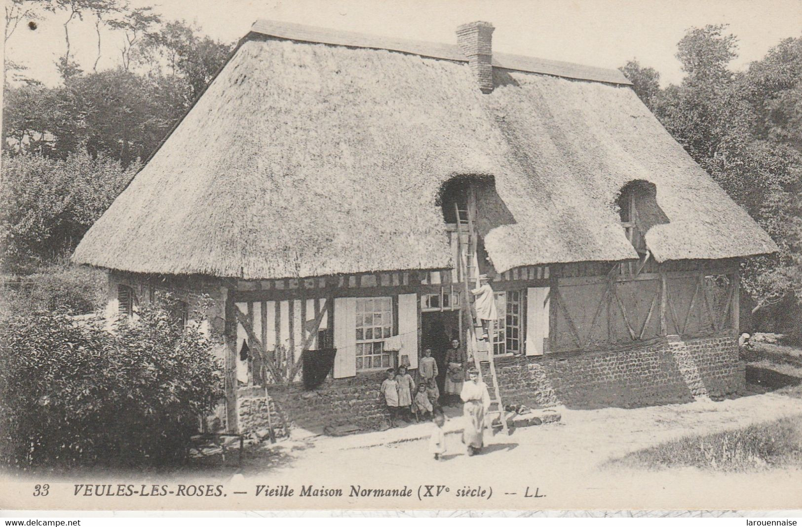 76 - VEULES LES ROSES - Vieille Maison Normande (XVe Siècle) - Veules Les Roses