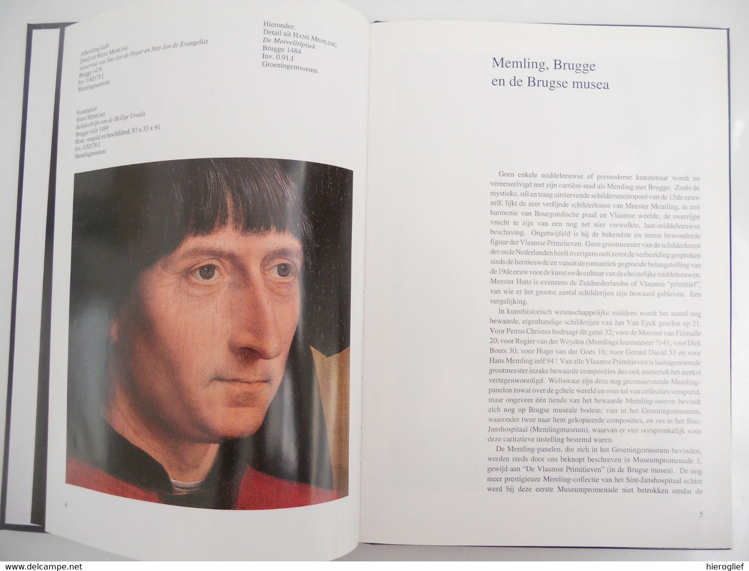 HANS MEMLING Door Valentin Vermeersch Brugge Stedelijke Musea MUSEUMPROMENADE 10 - Histoire