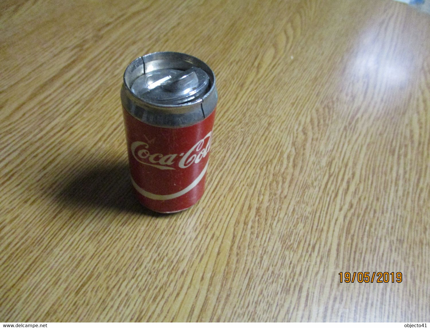 Old Lighter Briquet Adversting Publicite Coca Cola Coke - Aanstekers