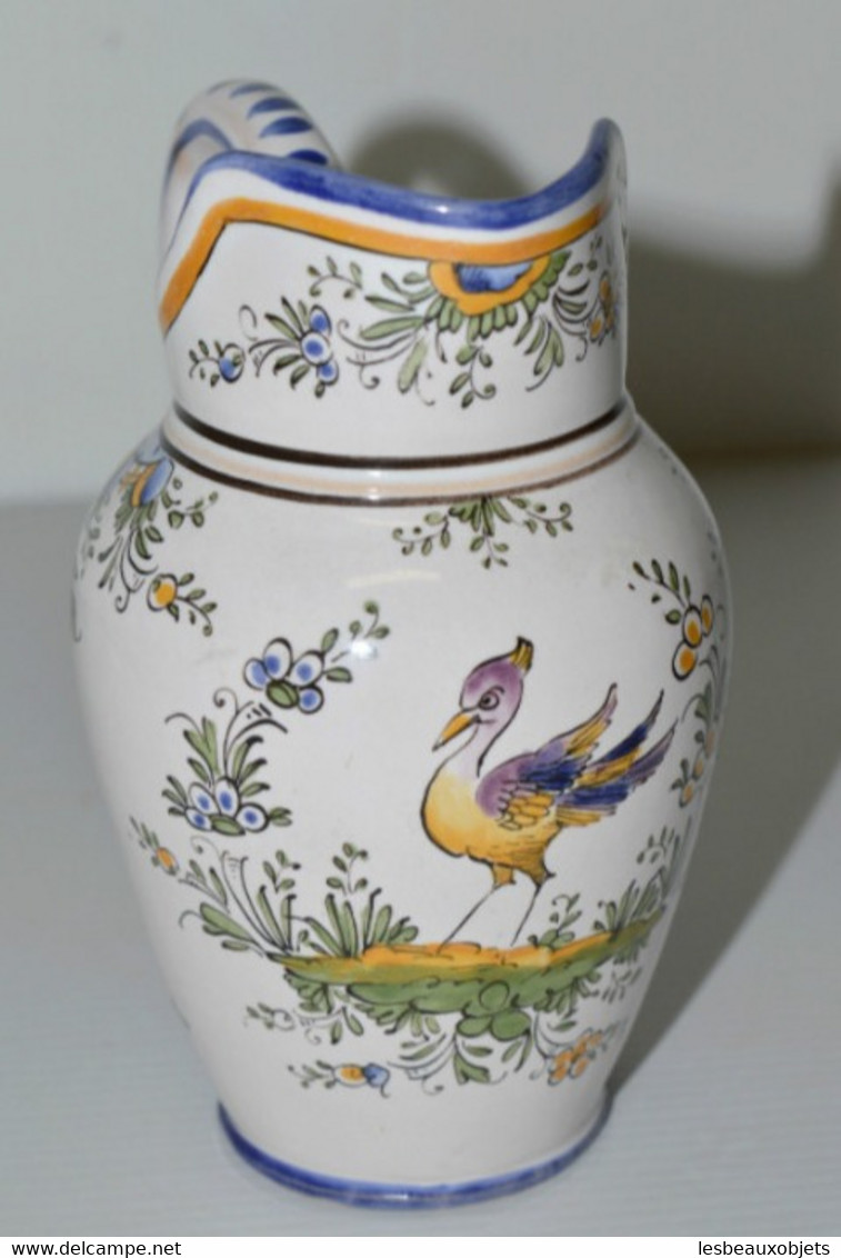 JOLI POT à LAIT CREMIER VASE Céramique ALFRED RENOLEAU AR.A Collection Déco Vitrine Art De La Table - Angoulême/Le Renoleau (FRA)