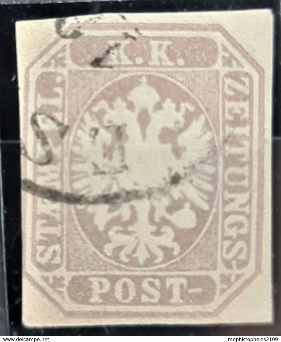 AUSTRIA 1863 - Canceled - ANK 29 - Newspaper Stamp - Journaux