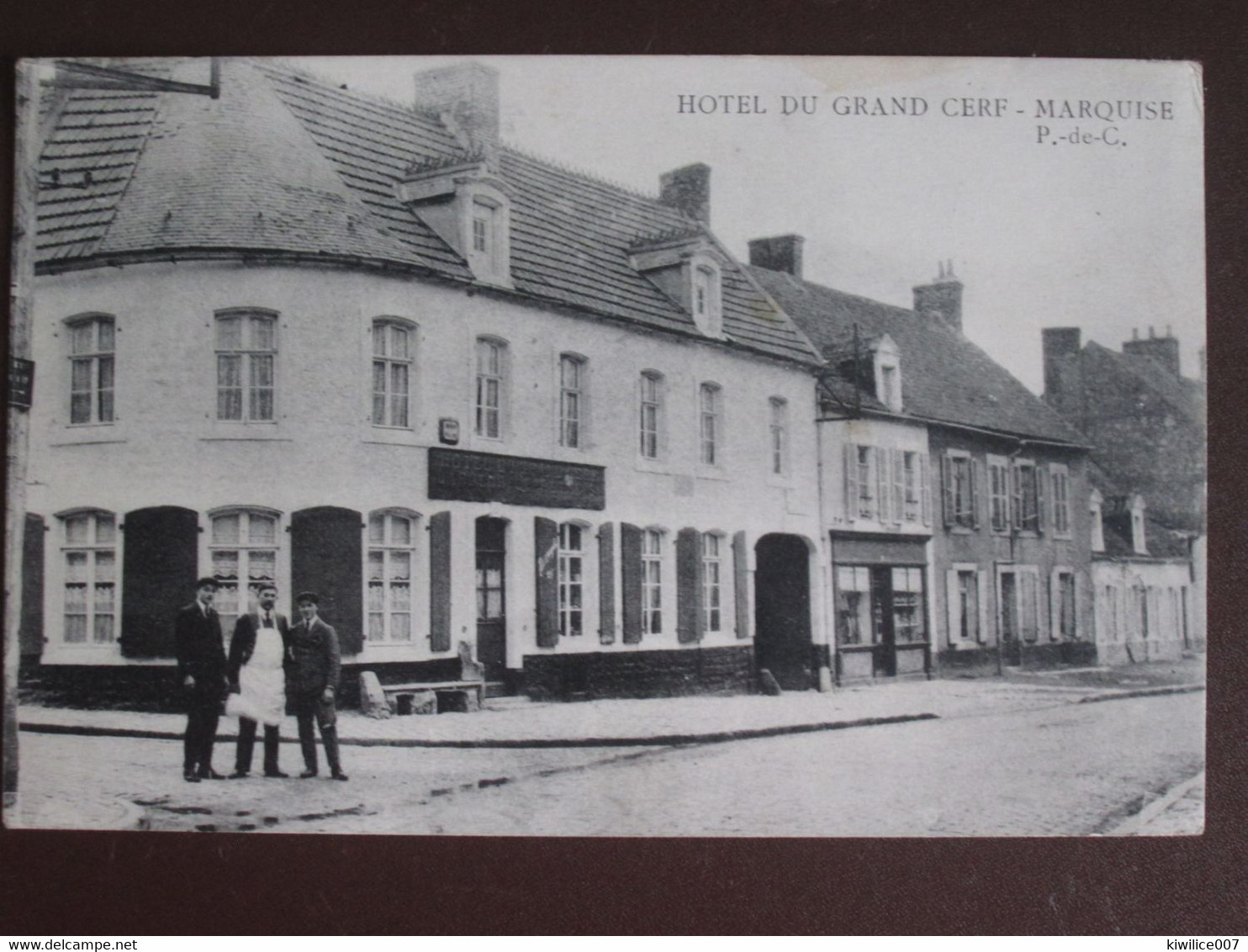 Cpa  62 MARQUISE /  HOTEL DU GRAND CERF - Marquise