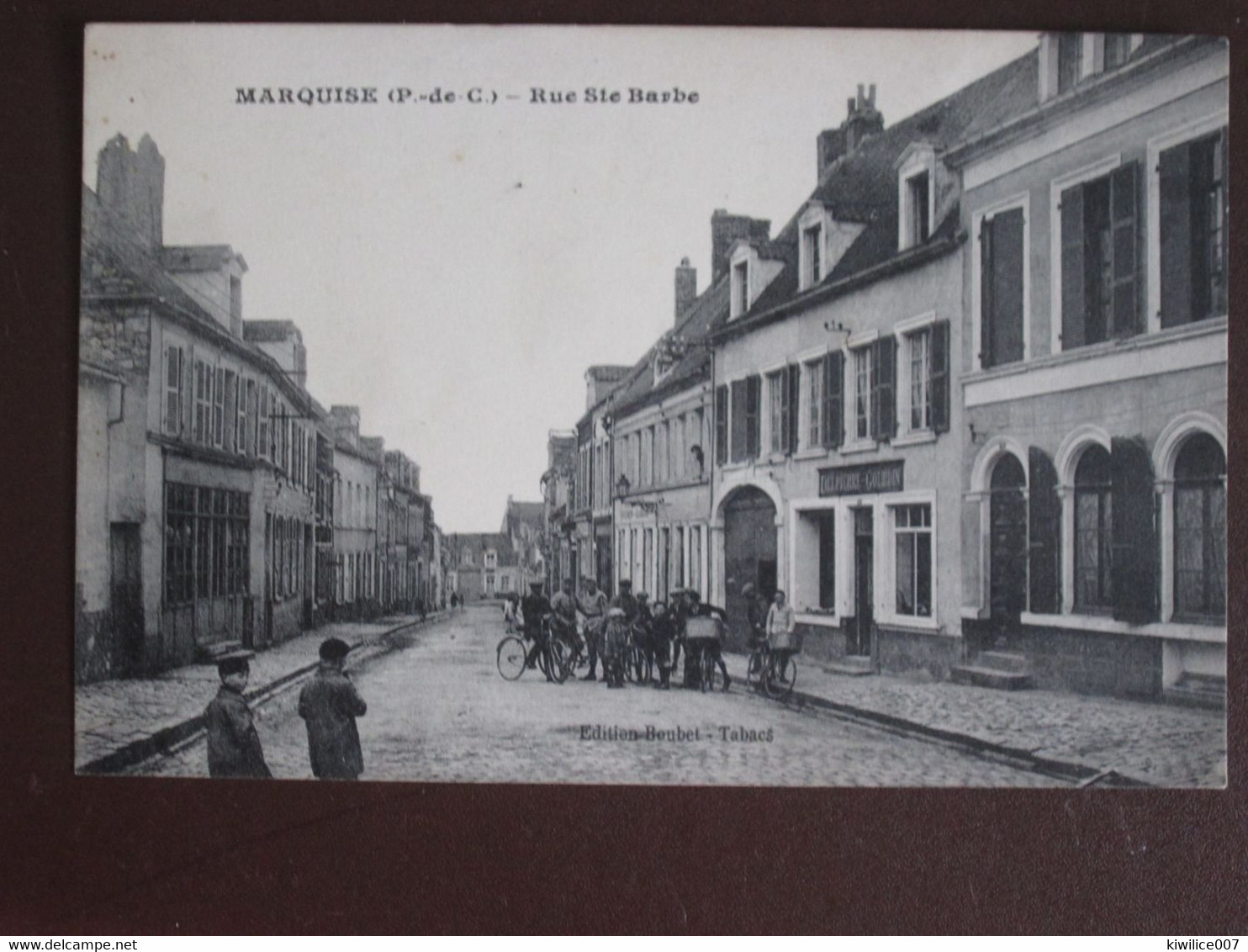 Cpa  62 MARQUISE  RUE SAINTE BARBE - Marquise