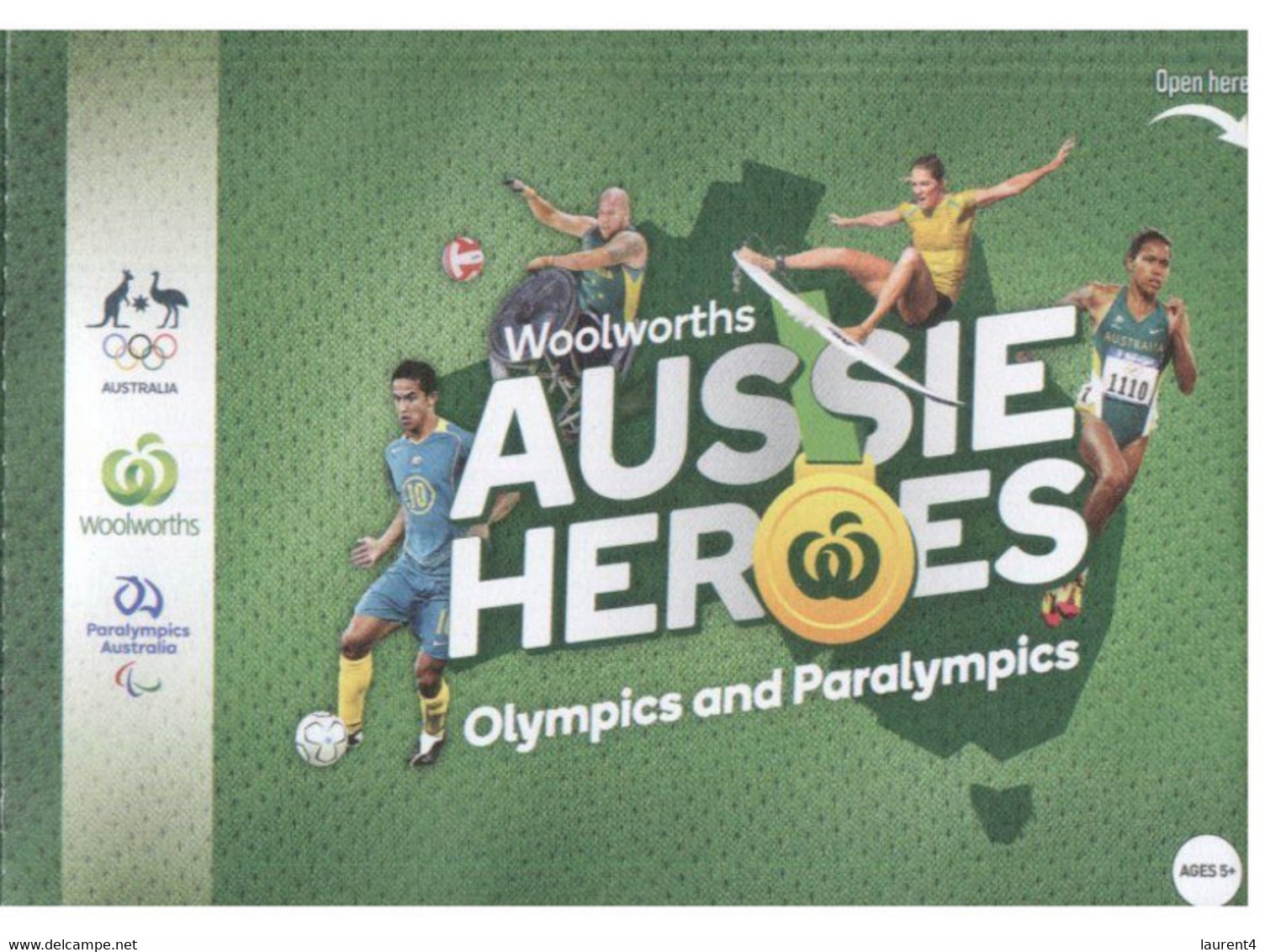 (XX 5) Australian Aussie Heroes - Olympic & Paralympic Games 2020 (part Of Collectable Supermarket) Diving - Duik