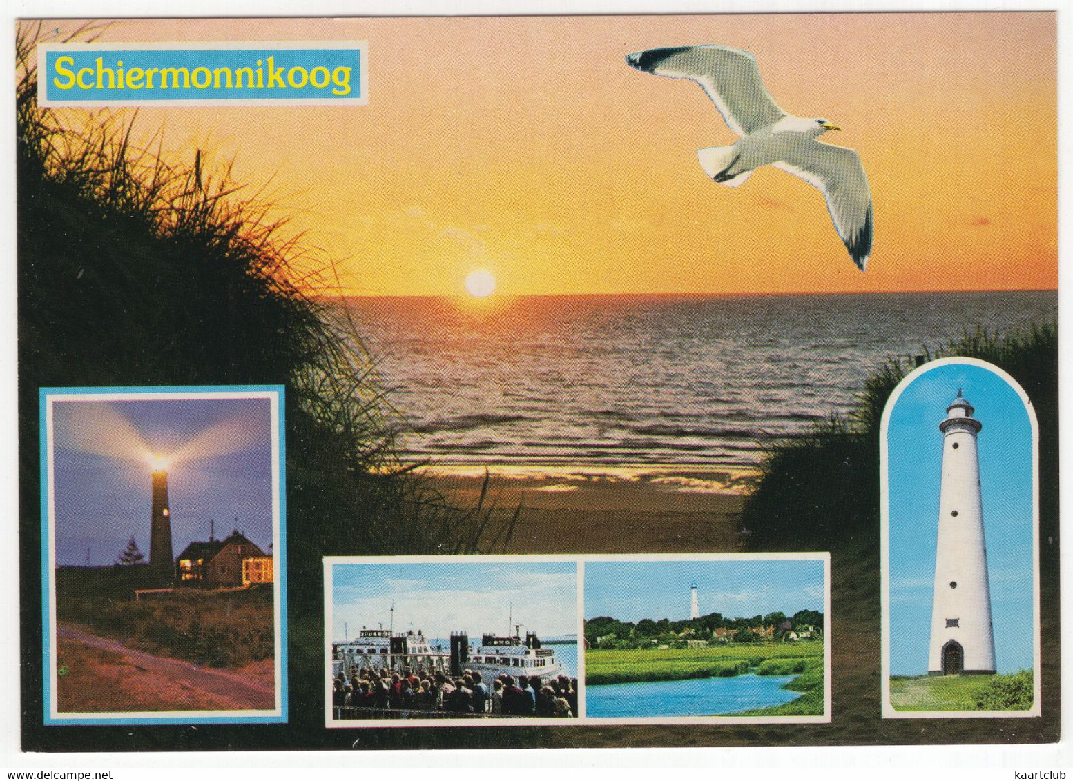 Vakantie Op Schiermonnikoog - O.a. Veerboot, Vuurtoren - (Nederland/Holland) - L 8093 - Ferry, Phare - Schiermonnikoog