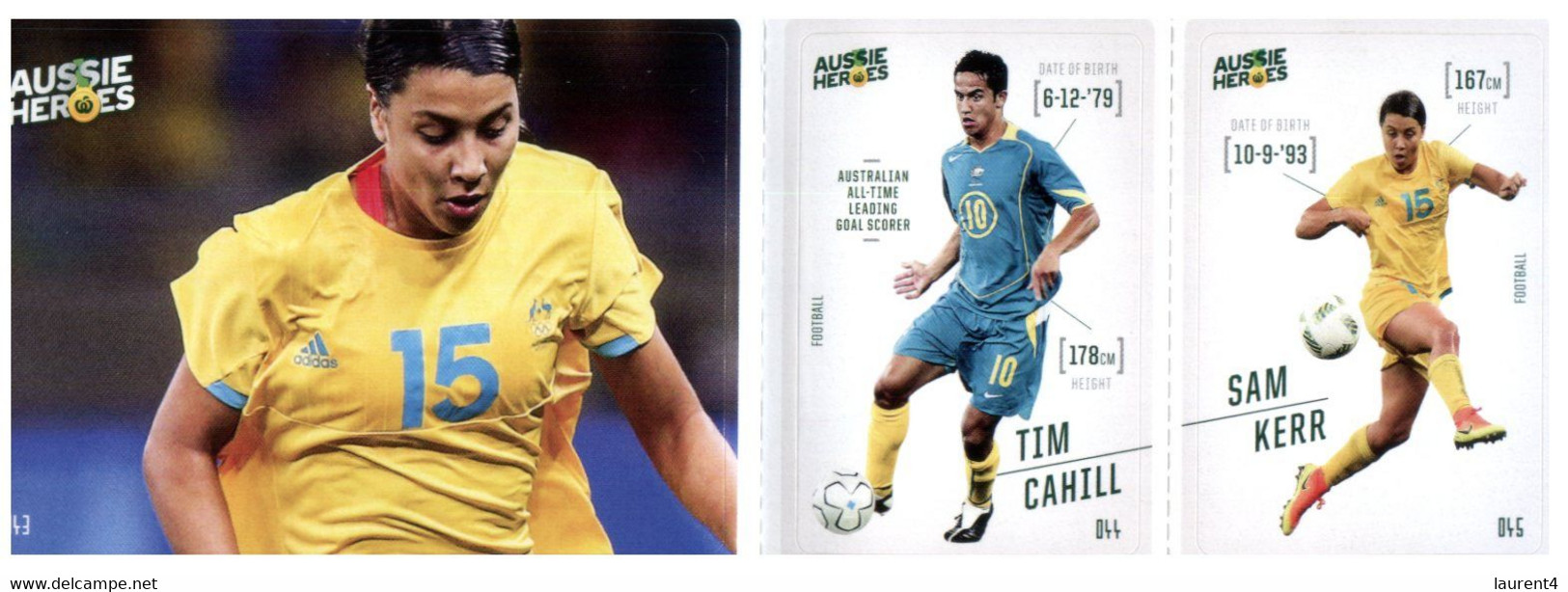 (XX 5) Australian Aussie Heroes - Olympic & Paralympic Games 2020 (part Of Collectable Supermarket) Football - Autres & Non Classés