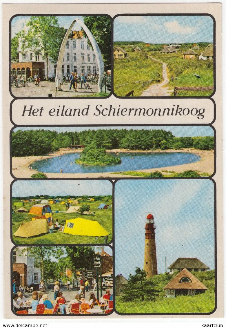 Het Eiland Schiermonnikoog - O.a. Camping, Vuurtoren - (Nederland/Holland) - L 9127 - Phare - Schiermonnikoog