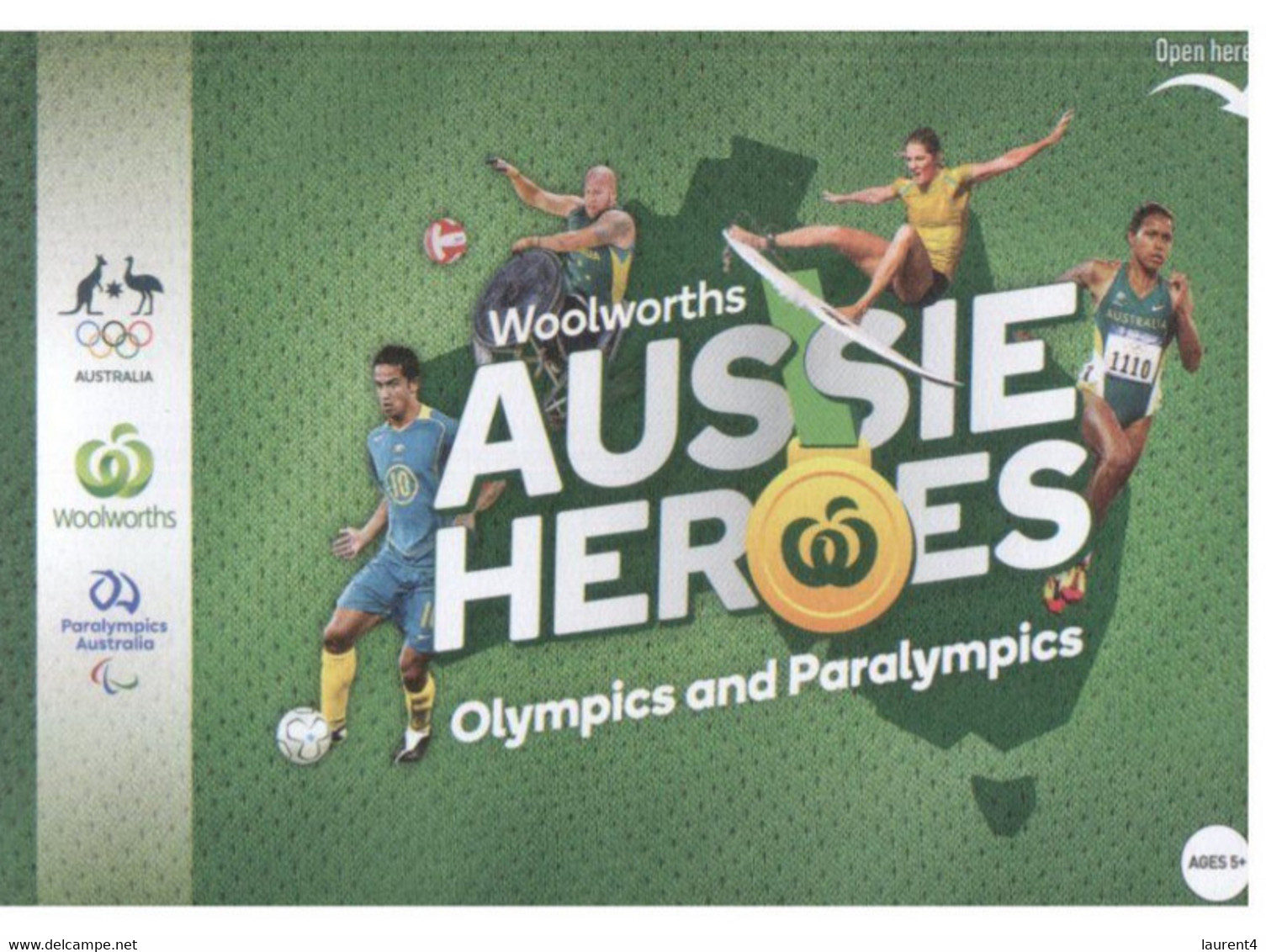 (XX 5) Australian Aussie Heroes - Olympic & Paralympic Games 2020 (part Of Collectable Supermarket) Gymnastics - Gimnasia