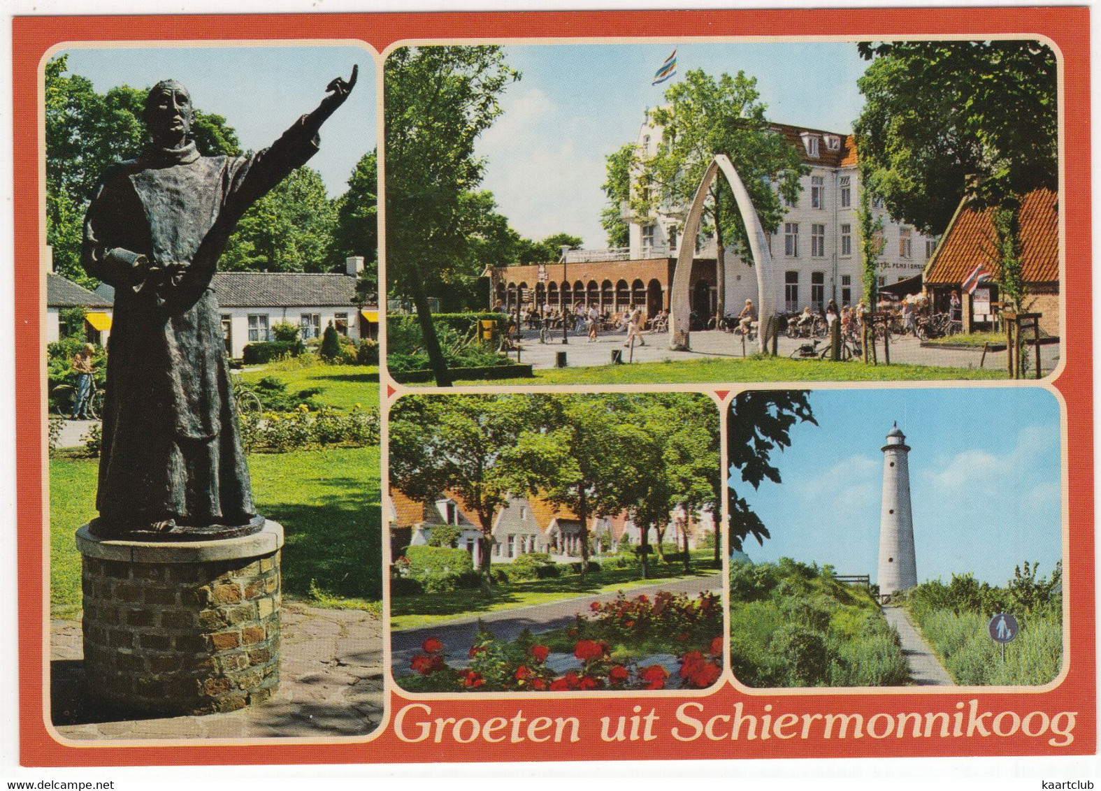 Groeten Uit Schiermonnikoog - O.a. Monnik, Vuurtoren - (Nederland/Holland) - L 9125 - Phare - Schiermonnikoog