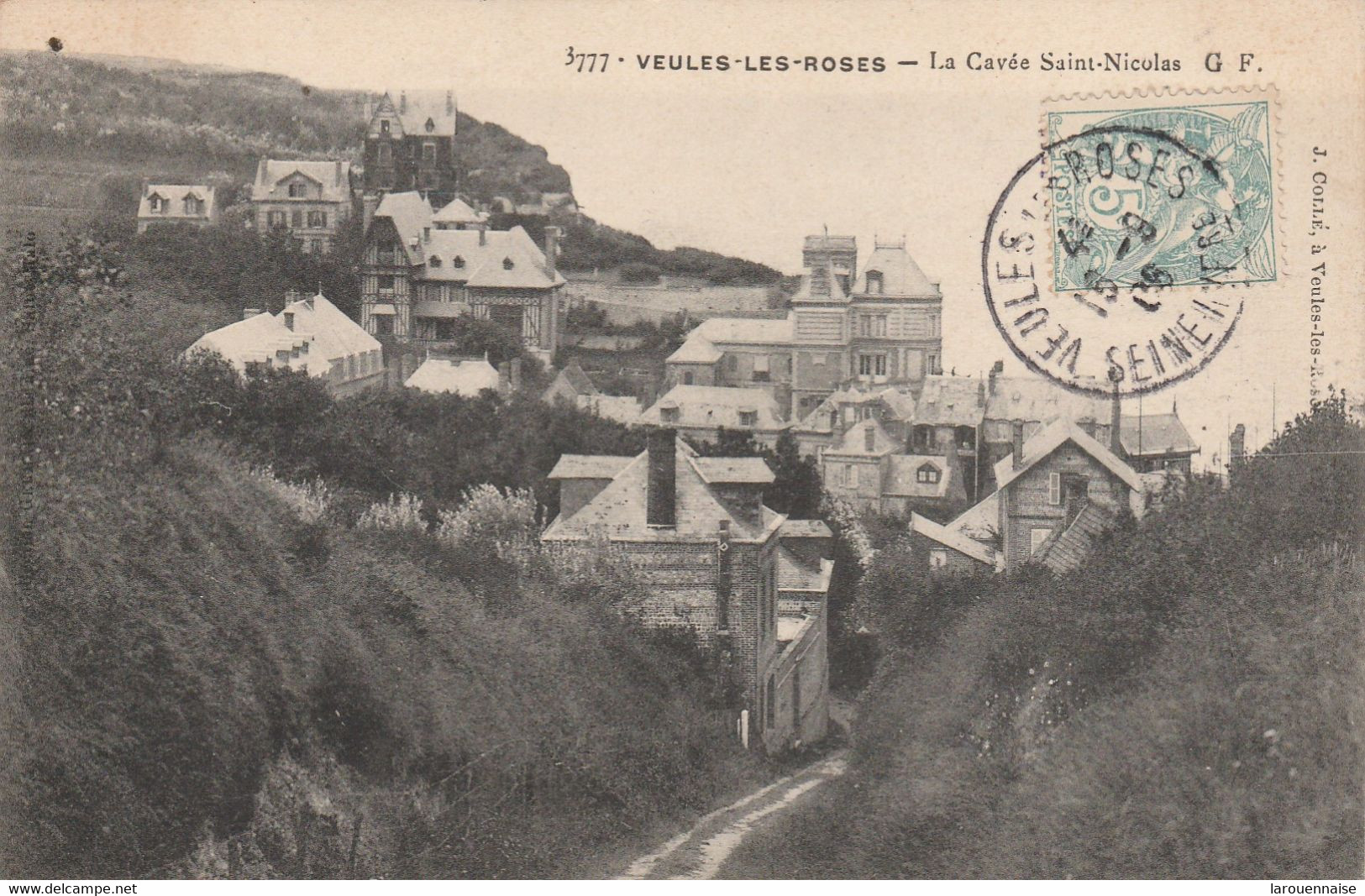 76 - VEULES LES ROSES - La Cavée Saint Nicolas - Veules Les Roses