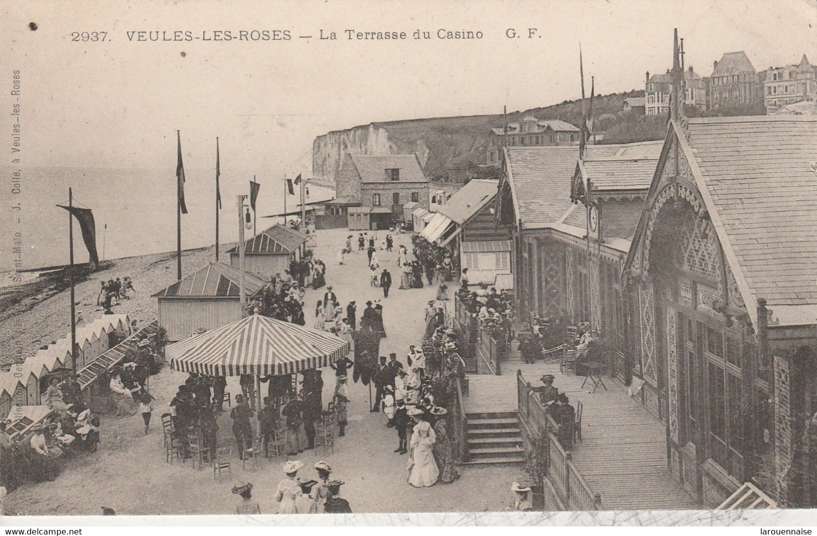 76 - VEULES LES ROSES - La Terrasse Du Casino - Veules Les Roses