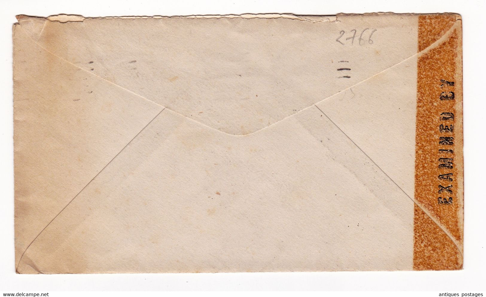 Lettre San Antonio 1944 Censure Texas Entier Postal USA Examined By Censor WW2 Second World War Aywards Heath Sussex - 1941-60