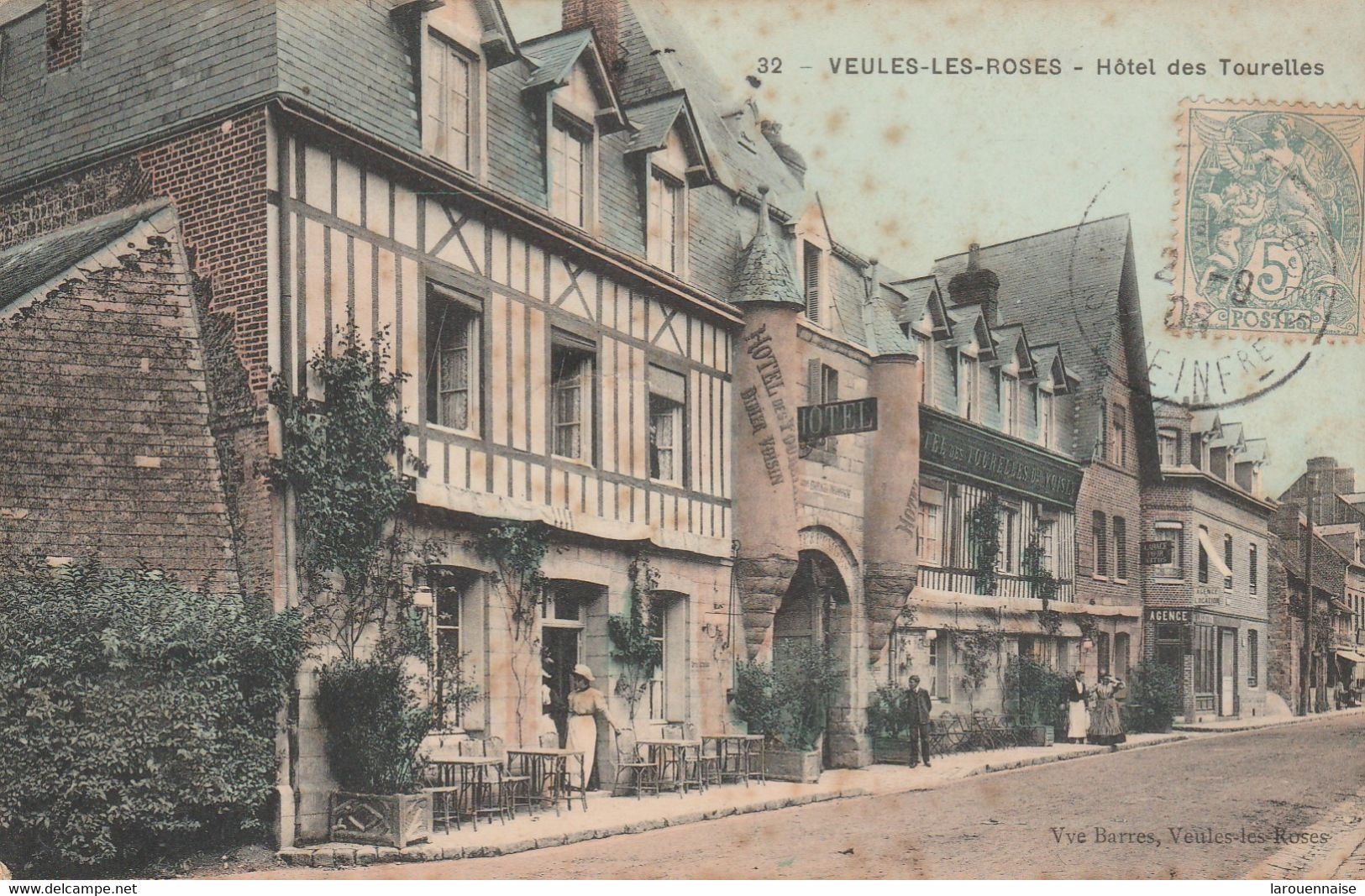 76 - VEULES LES ROSES - Hôtel Des Tourelles - Veules Les Roses