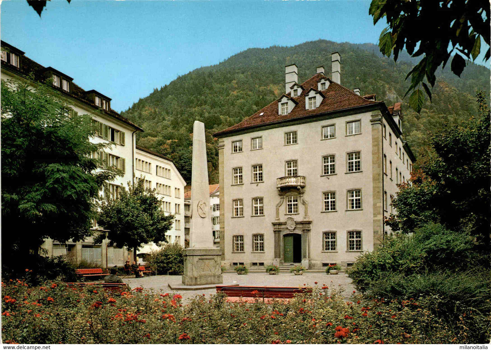 Chur - Vazeroldenkmal Und Regierungsgebäude (7000-6) - Vaz/Obervaz