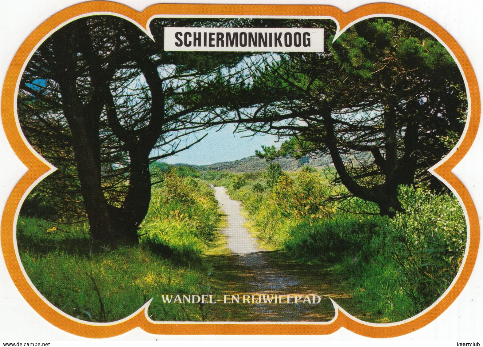 Schiermonnikoog - Wandel- En Rijwielpad - (Nederland/Holland) - L 1348S - Schiermonnikoog