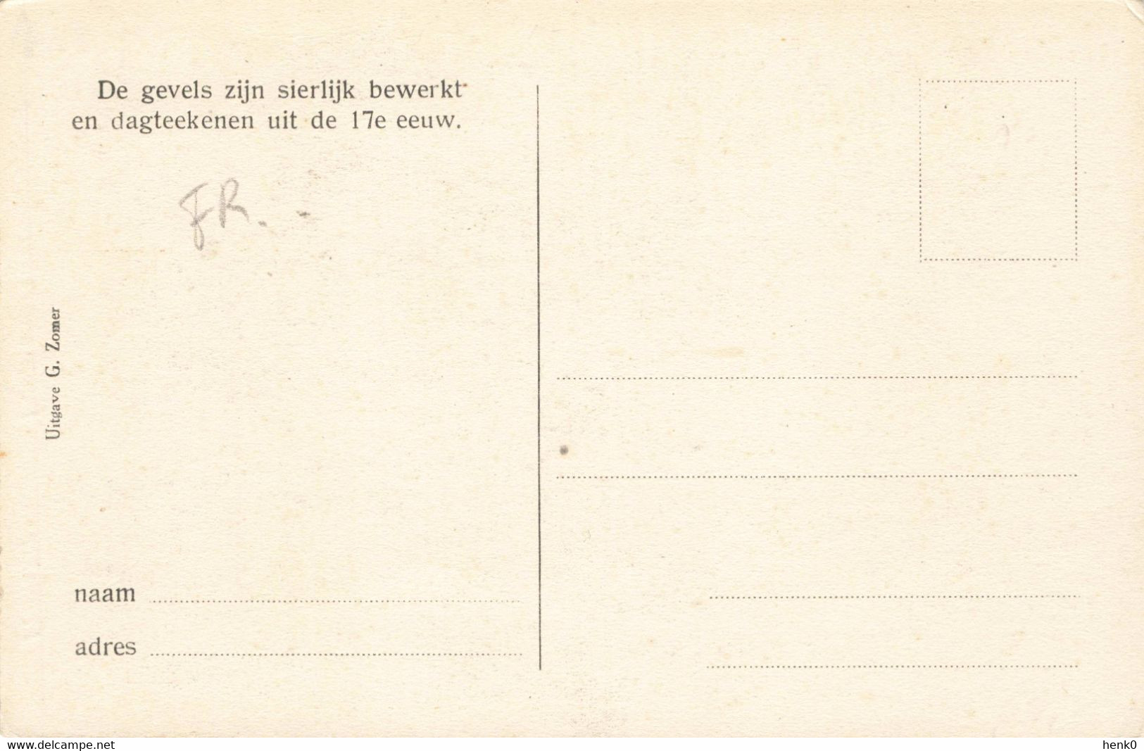 Franeker Post- En Telegraafkantoor B1211 - Franeker