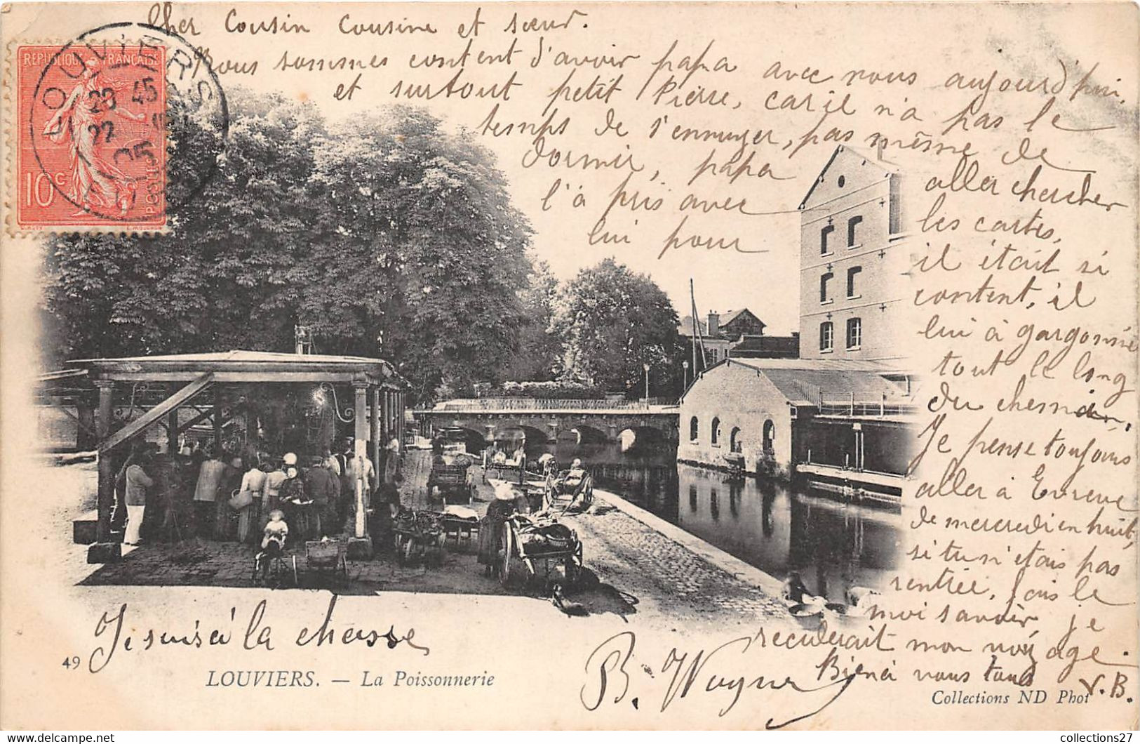 27-LOUVIERS-LA POISSONNERIE - Louviers