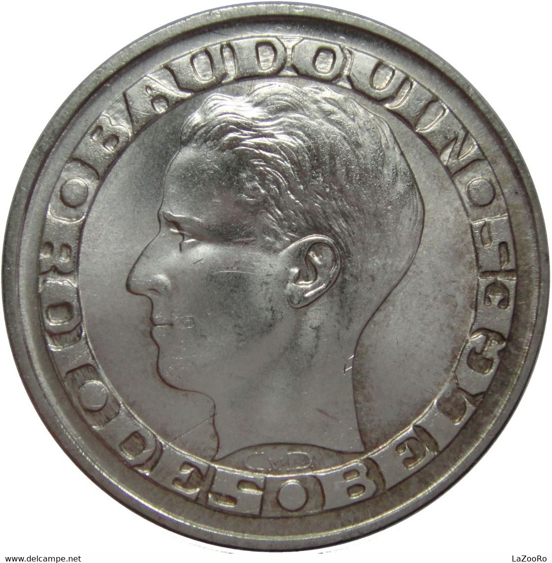 LaZooRo: Belgium 50 Francs 1958 UNC - Silver - 50 Francs