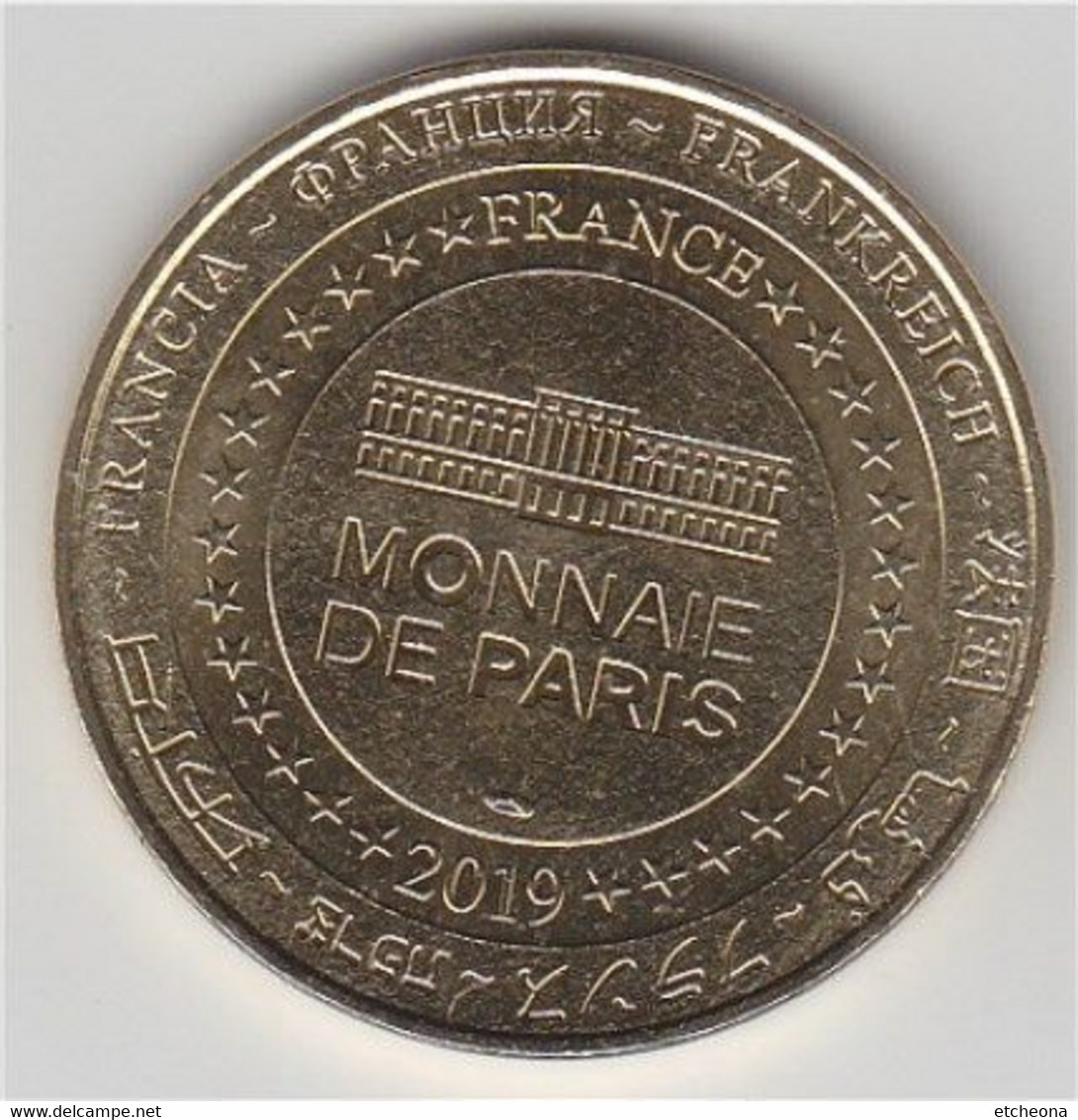 Rochefort Echillais Le Pont Transbordeur 2016-2019 Monnaie De Paris, Frappée En France, Le Chantier De Rénovation - 2019