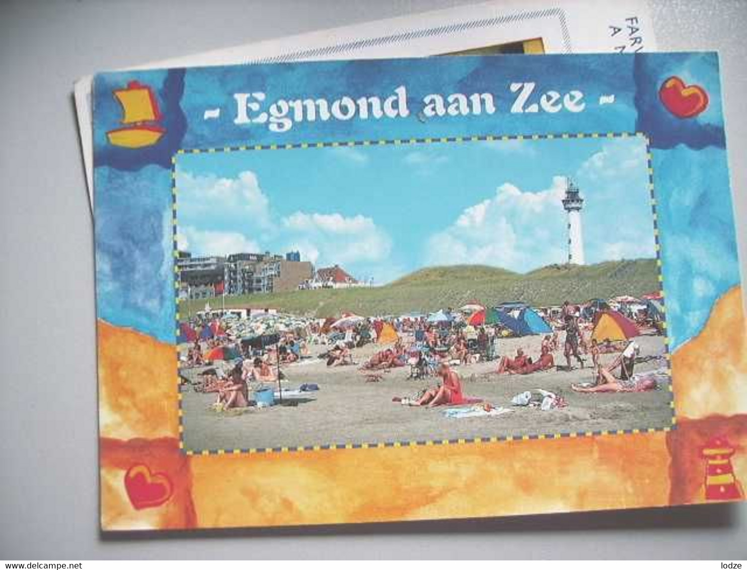 Nederland Holland Pays Bas Egmond Aan Zee Met Fraaie Rand - Egmond Aan Zee