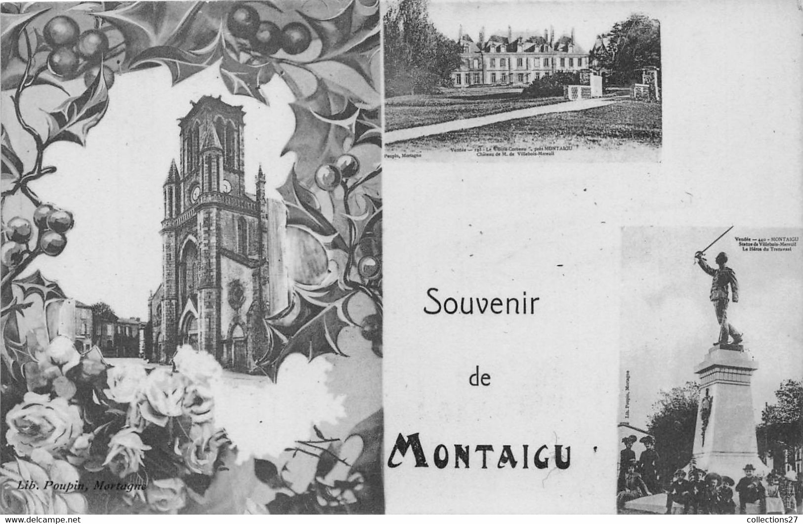 85-MONTAIGU- SOUVENIR DE MONTAIGU - Montaigu