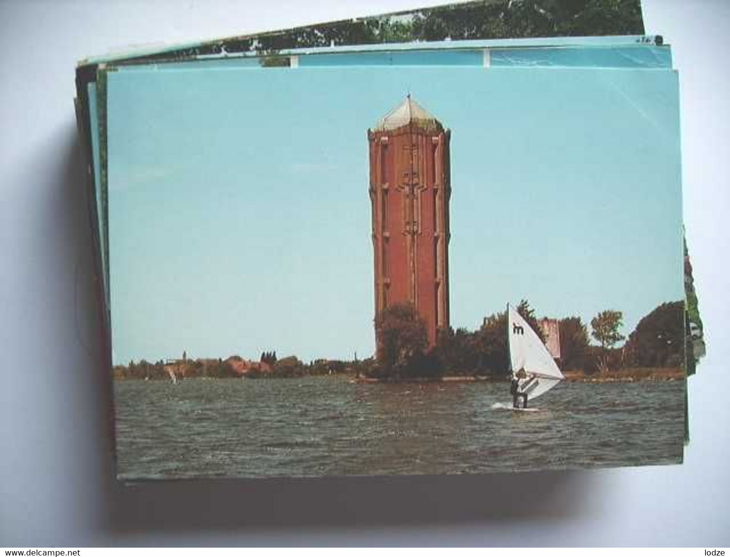 Nederland Holland Pays Bas Aalsmeer Met Watertoren En Surfer - Aalsmeer