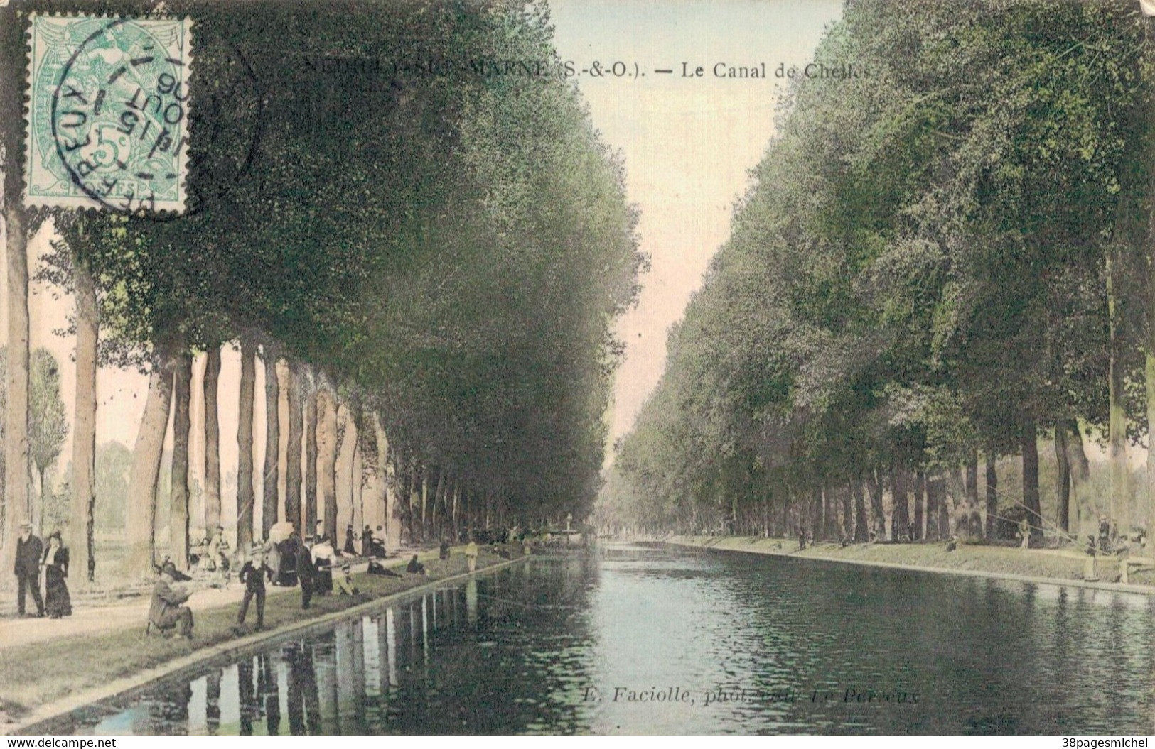H1108 - NEUILLY SUR MARNE - D93 - Le Canal De Chelles - Neuilly Sur Marne