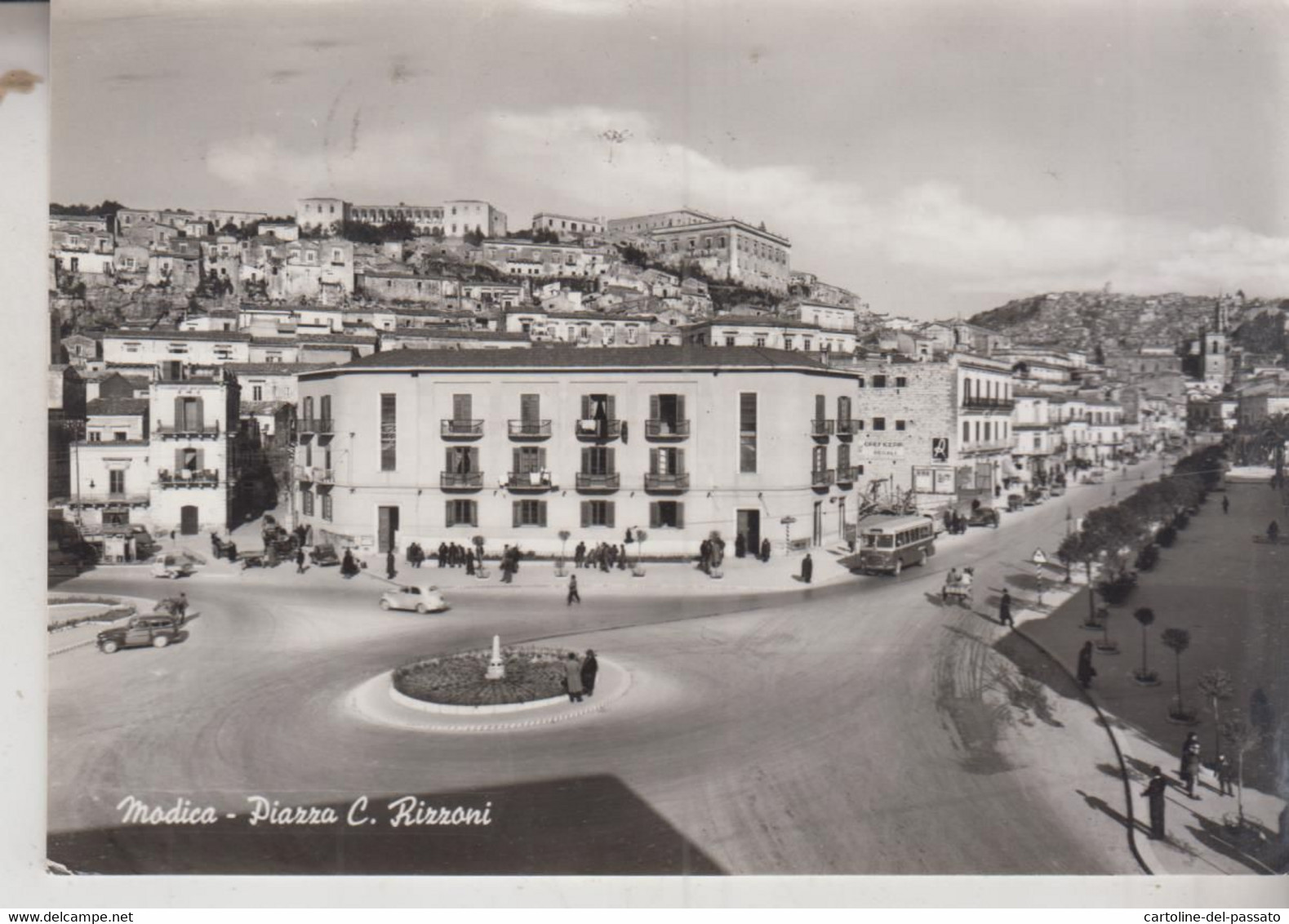 MODICA PIAZZA C. RIZZONI VG BUS CORRIERA - Modica