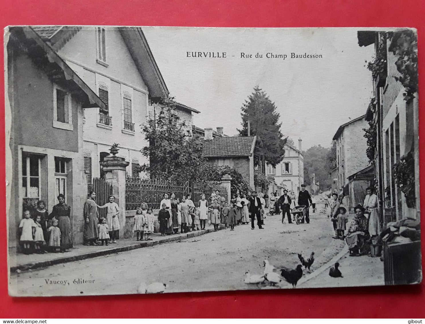 EURVILLE   RUE DU CHAMP BAUDESSON - Other & Unclassified