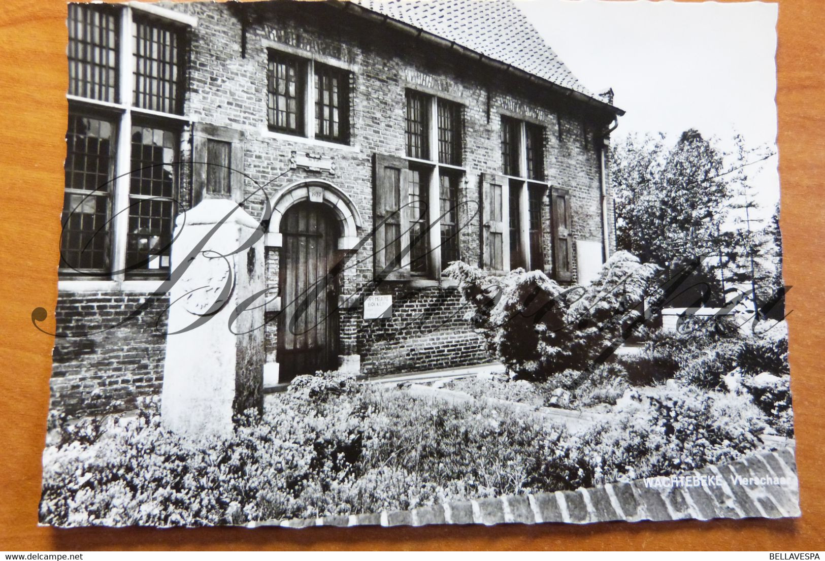 Wachtebeke. De Vierschaar. Openbare Boekerij. - Wachtebeke