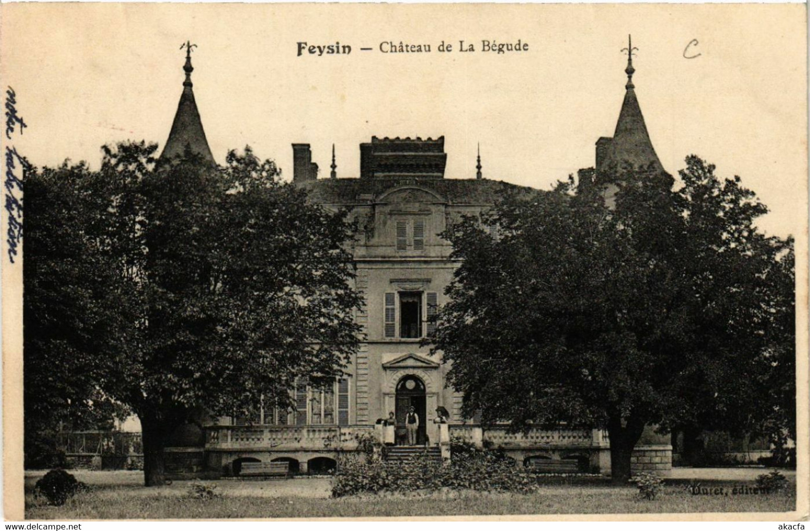 CPA AK FEYZIN Chateau De La Begude (461711) - Feyzin