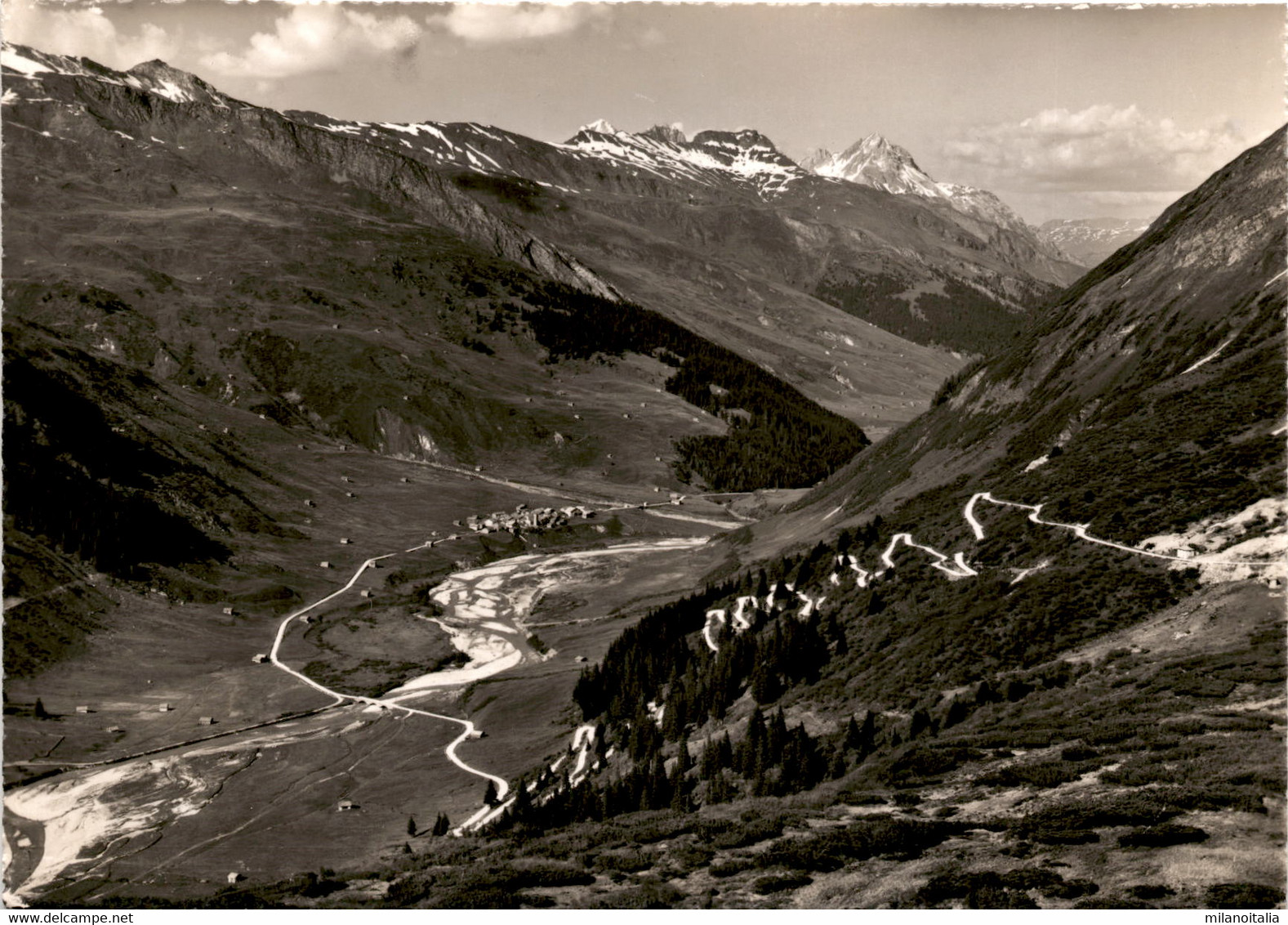 St. Bernhardinpass Mit Hinterrhein (3920) - Hinterrhein