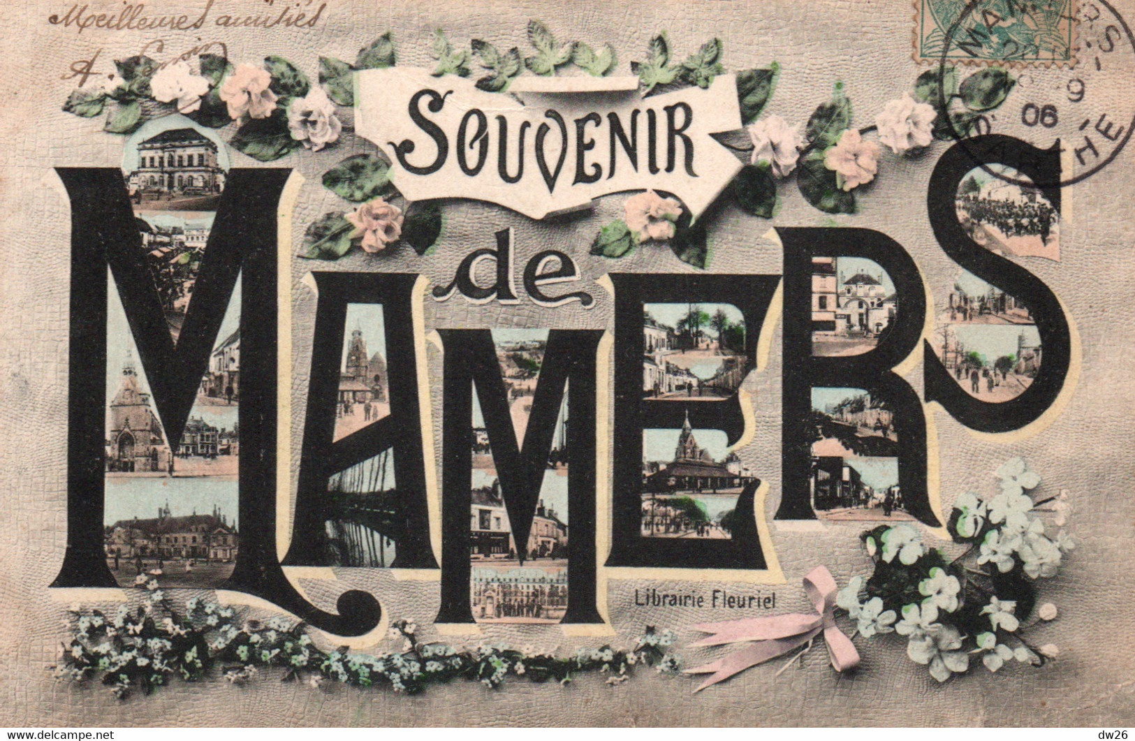 Souvenir De Mamers (Sarthe) Multivues - Edition Librairie Fleuriel - Souvenir De...
