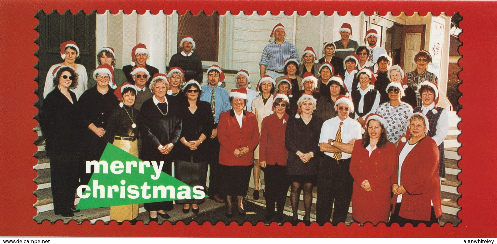 NEW ZEALAND 1998 Christmas: Promotional Card CANCELLED - Lettres & Documents