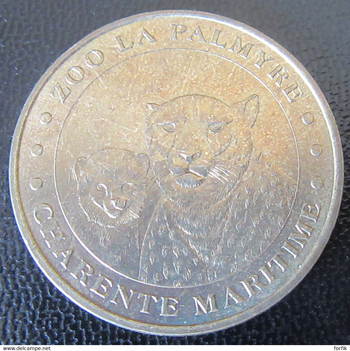 France - Médaille De La Monnaie De Paris - Zoo La Palmyre 2003, Félins (Lion, Léopard ?) - TBE - 2003