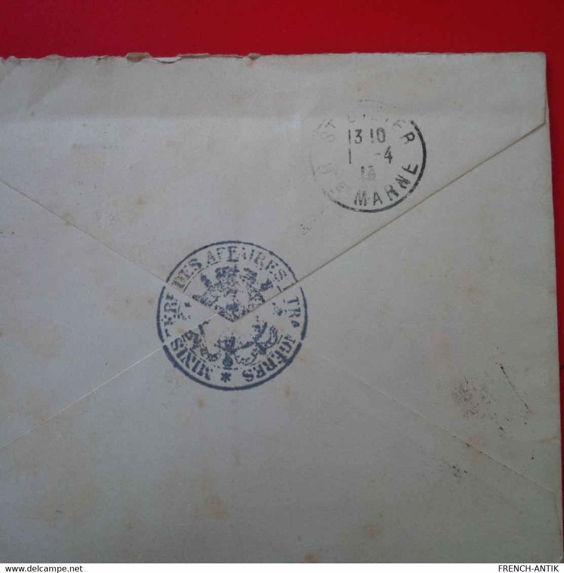 LETTRE BRUXELLES MINISTERE DES AFFAIRES ETRANGERES POUR SAINT DIZIER 1913 - Other & Unclassified