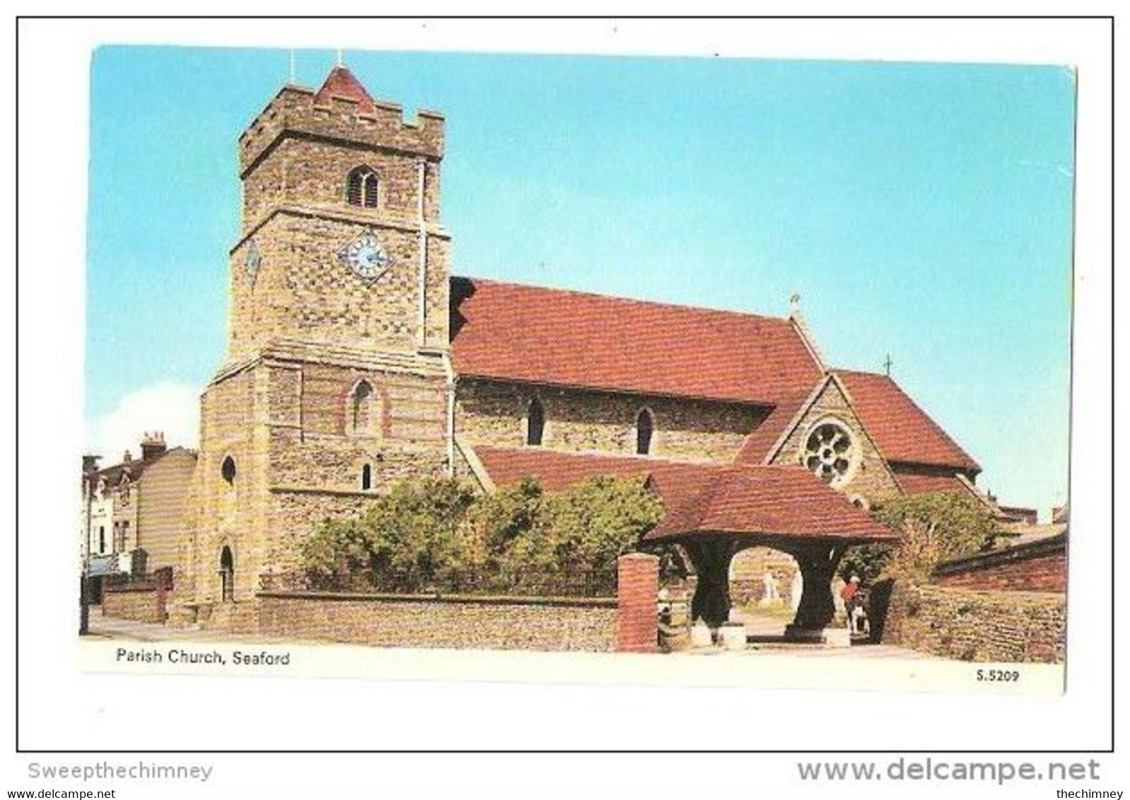 SEAFORD PARISH CHURCH  DENNIS PRODUCTION  SUSSEX UNUSED - Sonstige & Ohne Zuordnung