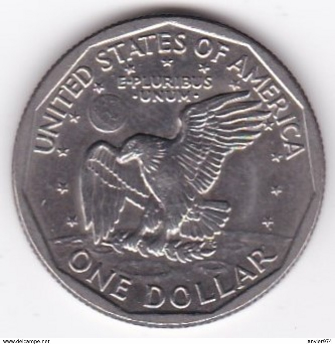 Etats Unis One Dollar 1979 D Denver, Susan B. Anthony. En Cuivre Plaqué Cupronickel,  KM# 207 - 1979-1999: Anthony