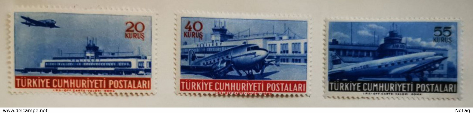 Turquie - 1954 _ Y&T Pa N°29-31-33 /*/ - Ungebraucht