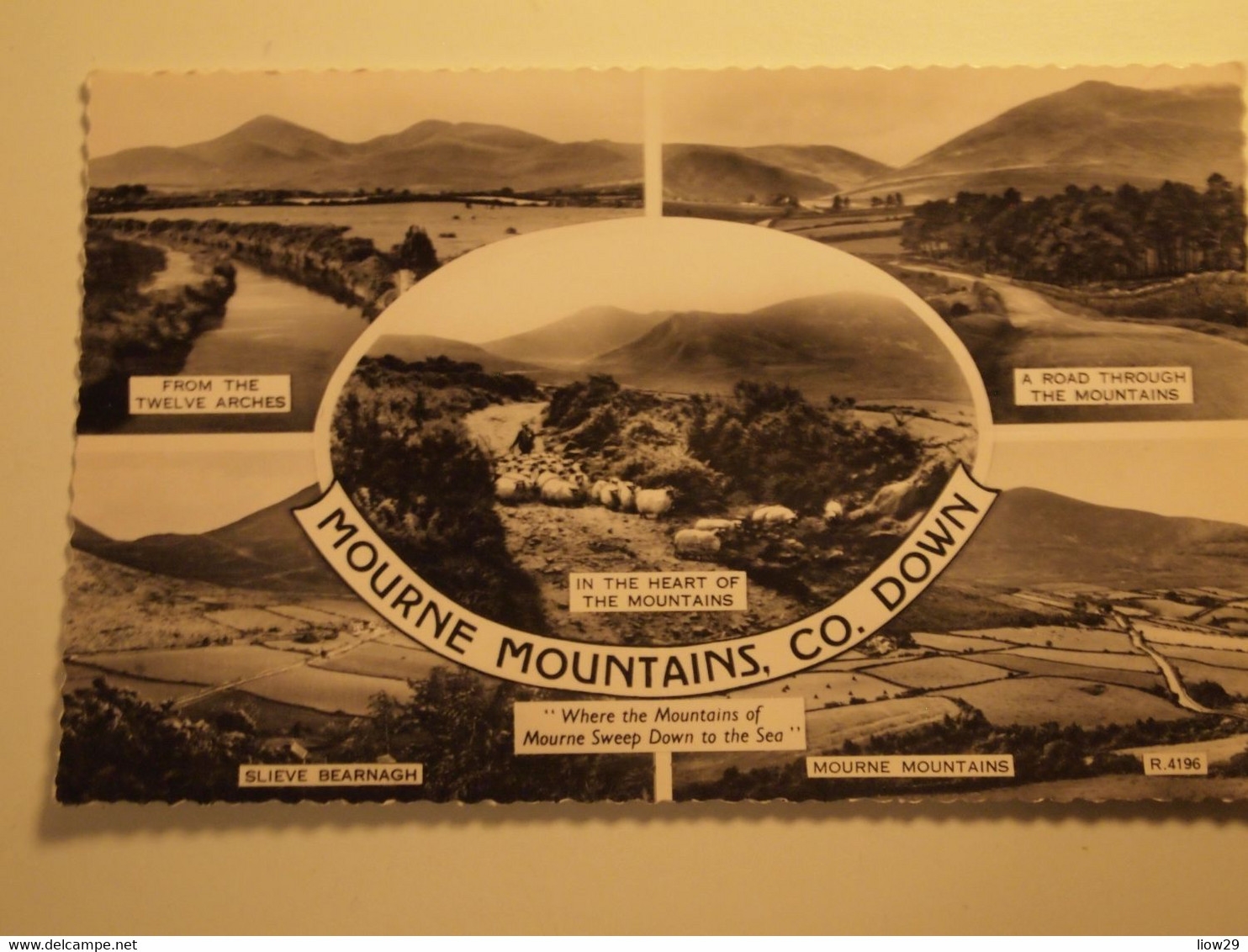 CPA Irlande Du Nord Mourne Mountains Co. Down - Down