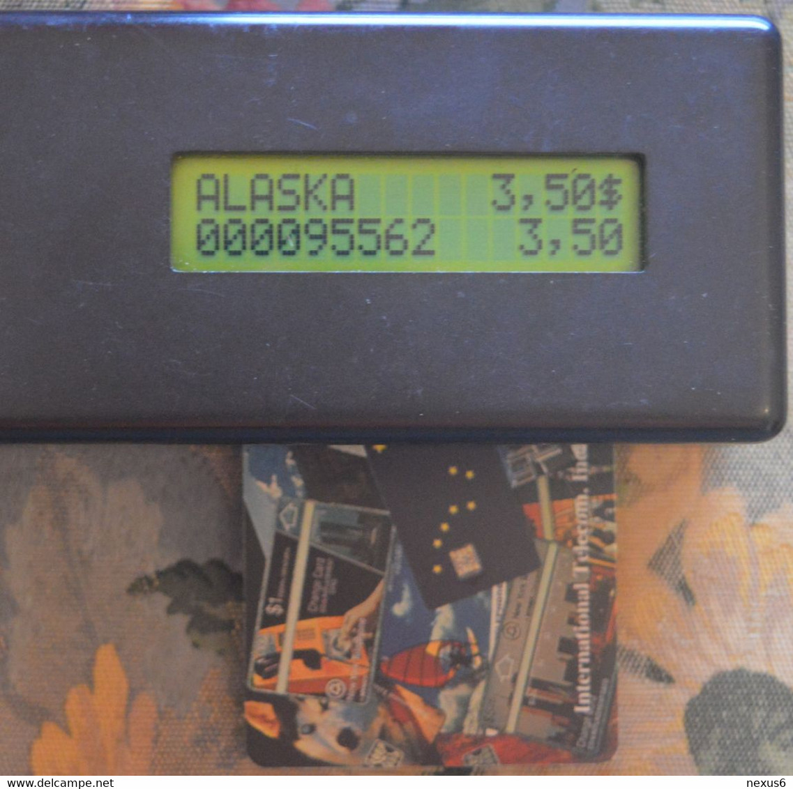 Alaska - Intl. Telecom INC - CAC Calling All Cards, SC5, 05.1994, 3.50$, 2.500ex, Mint - Cartes à Puce