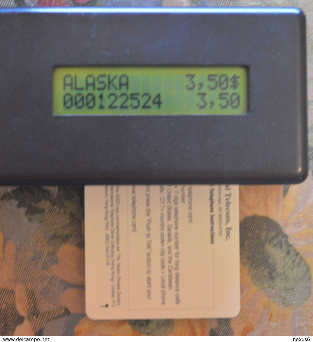 Alaska - Intl. Telecom INC - Phonecard Expo 94 Tiger, SC7, 11.1994, 3.50$, 5.000ex, Mint - [2] Chip Cards