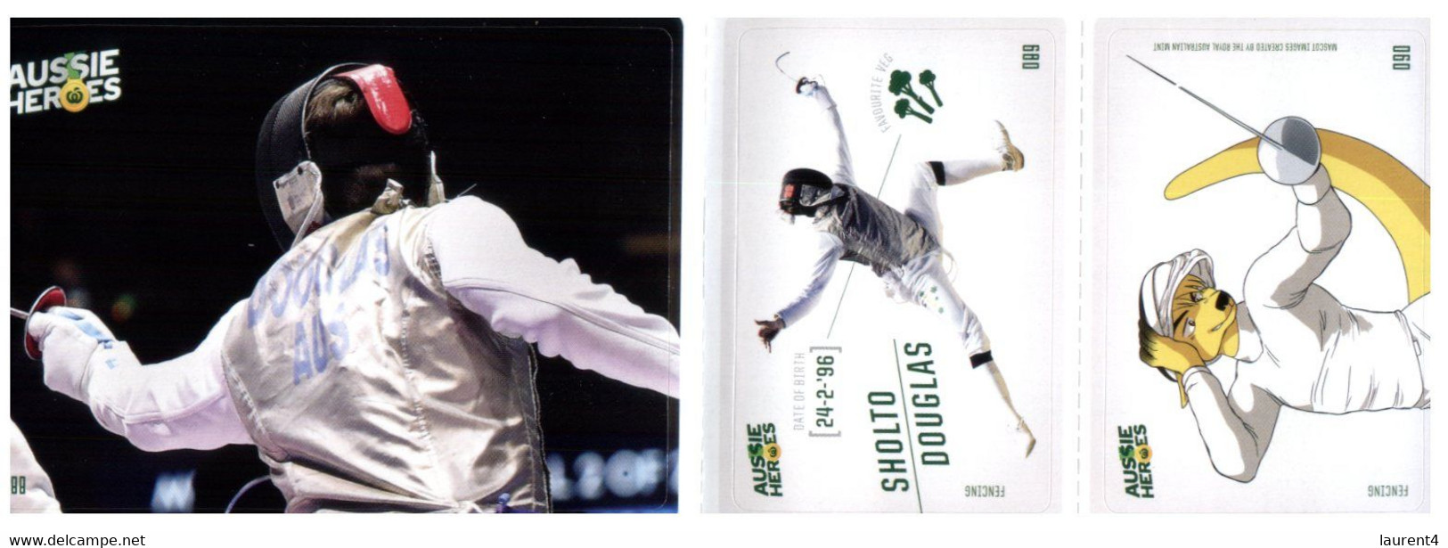 (XX 8) Australian Aussie Heroes - Olympic & Paralympic Games 2020 (part Of Collectable Supermarket) Fencing - Fencing