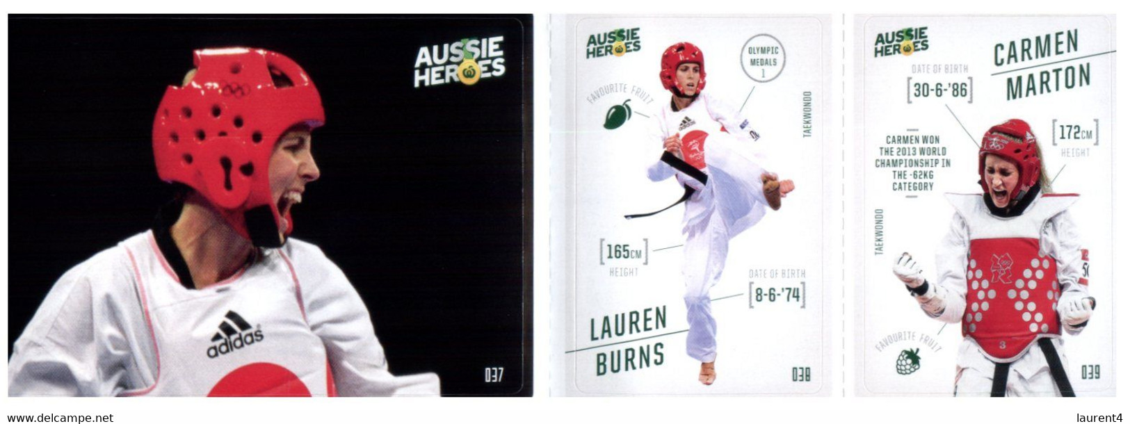 (XX 8) Australian Aussie Heroes - Olympic & Paralympic Games 2020 (part Of Collectable Supermarket) Taekwondo - Sports De Combat