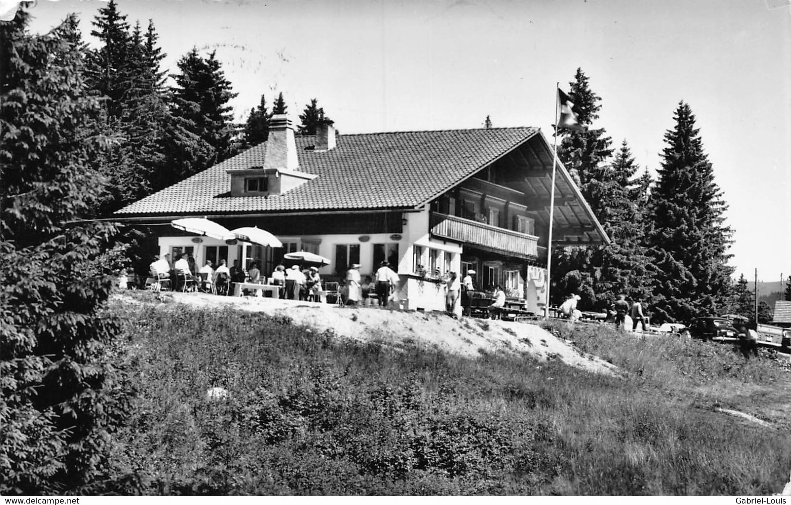 Restaurant Du Lac Des Joncs S. Châtel St. Denis - Les Paccots - Animée - Châtel-Saint-Denis