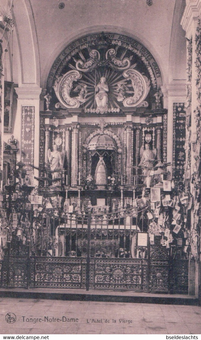 Tongre Notre Dame L'autel De La Vierge - Chievres