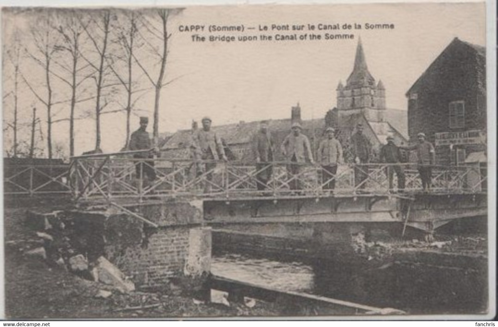 Cappy- Le Pont Sur Le Canal De La Somme - Autres & Non Classés