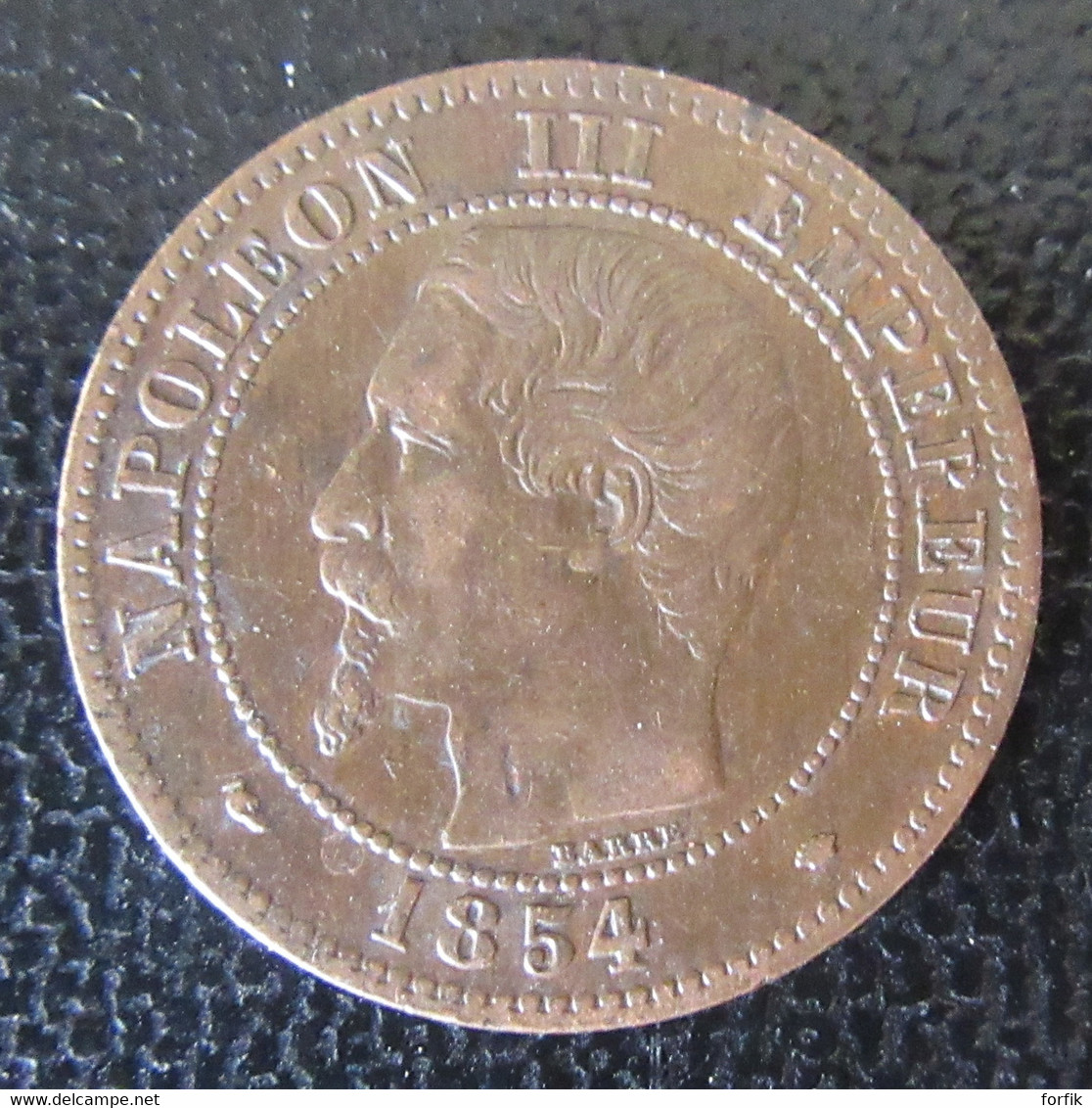 France - Monnaie 2 Centimes Napoléon III 1854 MA (Marseille) - TTB / SUP - Altri & Non Classificati