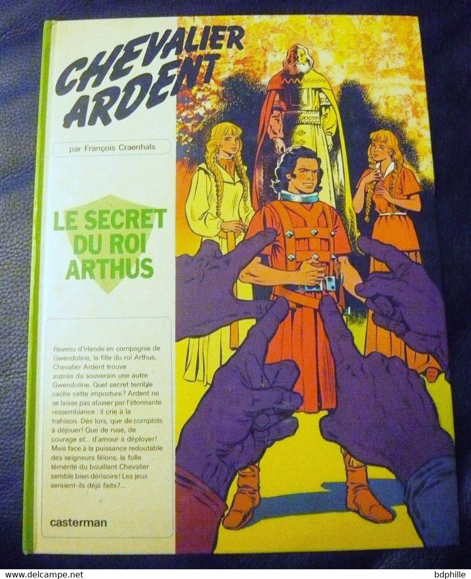 Le Secret Du Roi Arthus EO 1974 - Chevalier Ardent