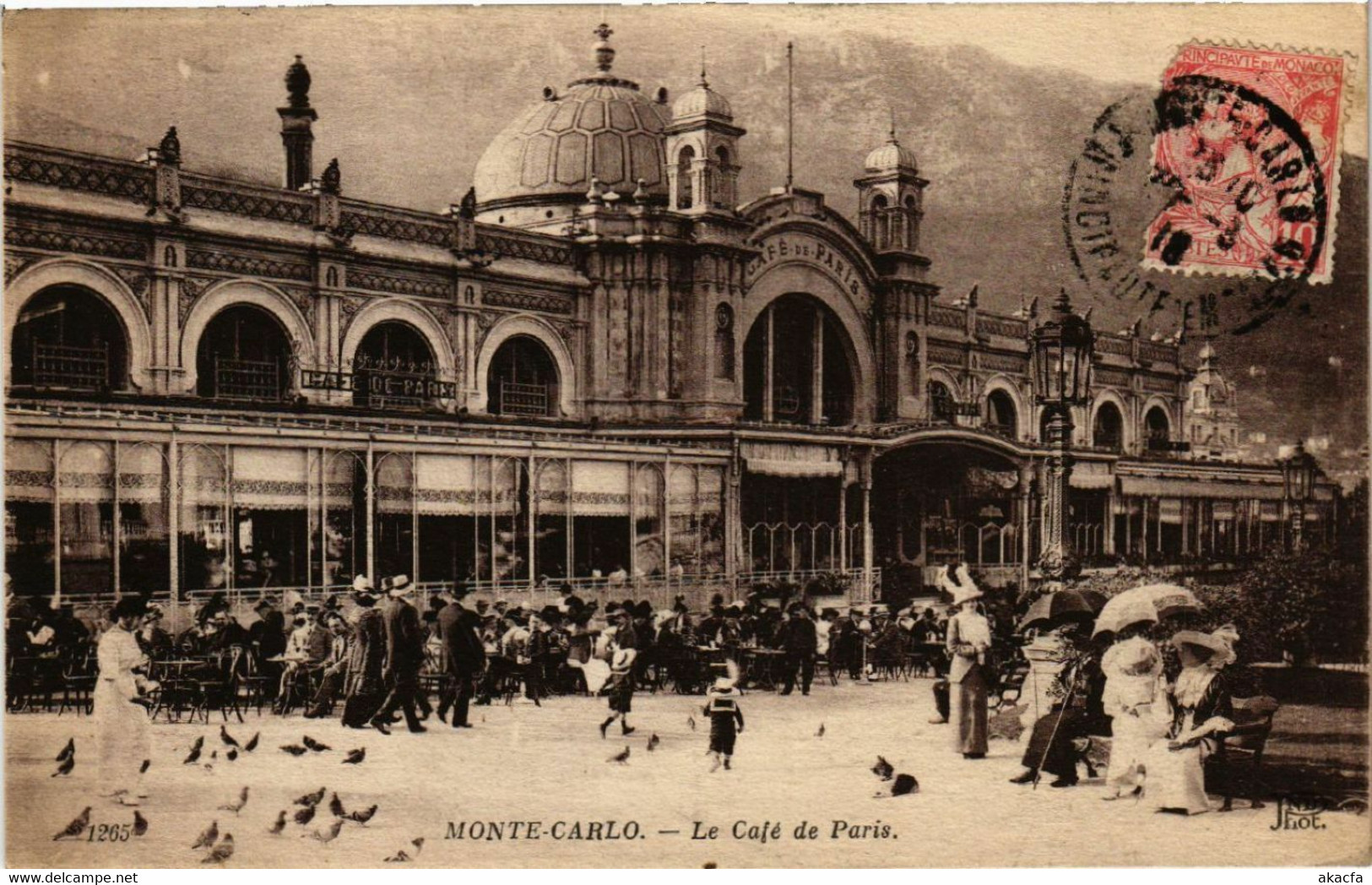 CPA AK MONACO - Monte Carlo - Le Cafe De Paris (476647) - Wirtschaften & Restaurants